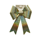 LIGHT GOLDBOW PLASTIC BOW LASER EFFECT L3.50-W22.00-H32.00CM